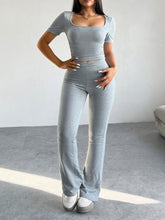 Load image into Gallery viewer, Made you Look Sleeve Top and Pants Set