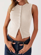 Load image into Gallery viewer, Lovelet Button Up Tank