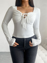 Load image into Gallery viewer, Dana Tied Long Sleeve T-Shirt