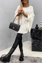 Load image into Gallery viewer, Real One Batwing Sleeve Sweater