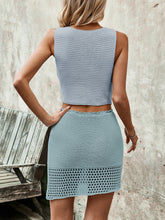 Load image into Gallery viewer, Nevada Top and Drawstring Skirt Set