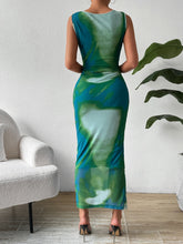 Load image into Gallery viewer, Essa Neck Midi Tank Dress