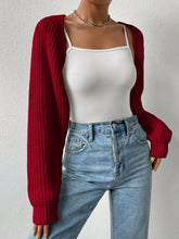 Load image into Gallery viewer, A Little Chill Cropped Cardigan