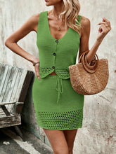 Load image into Gallery viewer, Nevada Top and Drawstring Skirt Set