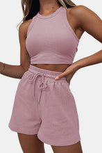 Load image into Gallery viewer, The One Top and Drawstring Shorts Set