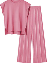 Load image into Gallery viewer, Masterpiece Top and Pants Knit Set