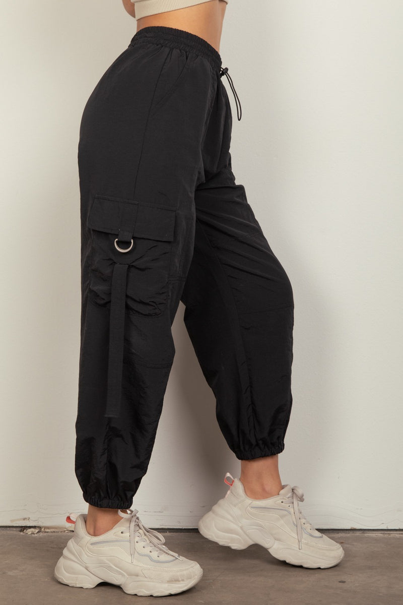 【COSYHARU】Stitch Wide Jogger Cargo Pants 307147aa-0dc1-47b6-a133-