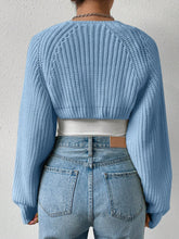 Load image into Gallery viewer, A Little Chill Cropped Cardigan