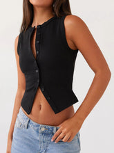 Load image into Gallery viewer, Lovelet Button Up Tank