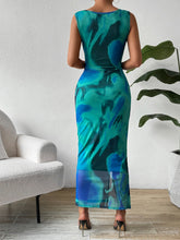 Load image into Gallery viewer, Essa Neck Midi Tank Dress