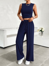 Load image into Gallery viewer, Ready Now Top and Drawstring Pants Set