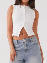 Load image into Gallery viewer, Lovelet Button Up Tank