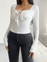 Load image into Gallery viewer, Dana Tied Long Sleeve T-Shirt