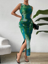 Load image into Gallery viewer, Essa Neck Midi Tank Dress