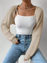 Load image into Gallery viewer, A Little Chill Cropped Cardigan