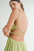 Load image into Gallery viewer, Mamba Cutout Waist Backless Maxi Dress