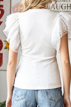 Load image into Gallery viewer, With Style Cap Sleeve Blouse