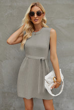 Load image into Gallery viewer, Very Cutesy Sleeveless Sweater Dress
