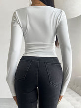 Load image into Gallery viewer, Dana Tied Long Sleeve T-Shirt
