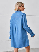 Load image into Gallery viewer, Molly Mini Denim Dress