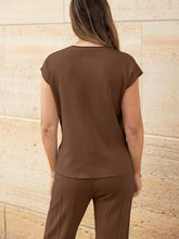 Load image into Gallery viewer, Masterpiece Top and Pants Knit Set