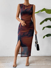 Load image into Gallery viewer, Essa Neck Midi Tank Dress