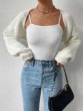 Load image into Gallery viewer, A Little Chill Cropped Cardigan