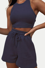 Load image into Gallery viewer, The One Top and Drawstring Shorts Set