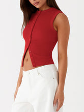 Load image into Gallery viewer, Lovelet Button Up Tank
