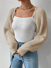 Load image into Gallery viewer, A Little Chill Cropped Cardigan
