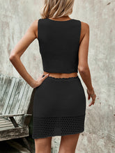 Load image into Gallery viewer, Nevada Top and Drawstring Skirt Set