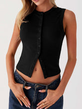 Load image into Gallery viewer, Lovelet Button Up Tank
