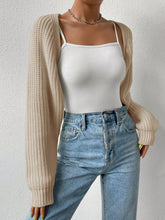Load image into Gallery viewer, A Little Chill Cropped Cardigan