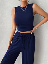 Load image into Gallery viewer, Ready Now Top and Drawstring Pants Set