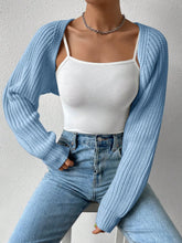 Load image into Gallery viewer, A Little Chill Cropped Cardigan