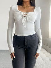 Load image into Gallery viewer, Dana Tied Long Sleeve T-Shirt