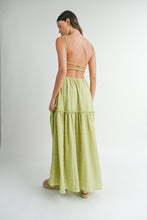 Load image into Gallery viewer, Mamba Cutout Waist Backless Maxi Dress