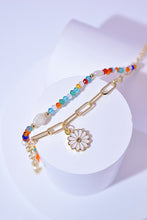 Load image into Gallery viewer, Color the World Layered Charm Bracelet