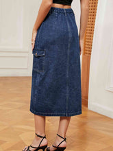 Load image into Gallery viewer, Cool Girl Denim Skirt
