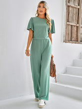 Load image into Gallery viewer, All Around Textured Top and Pants Set