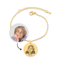 Load image into Gallery viewer, Human Portrait Bracelet
