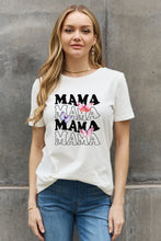 Load image into Gallery viewer, MAMA Butterfly Graphic Cotton T-Shirt