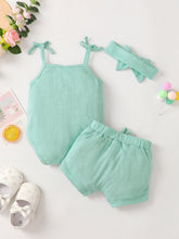 Load image into Gallery viewer, Peachy Keen Top and Shorts Set