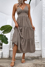 Load image into Gallery viewer, All of the Print Tie Back Dress
