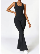 Load image into Gallery viewer, Fit and Flare Jumpsuit