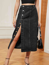 Load image into Gallery viewer, Cool Girl Denim Skirt