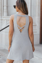 Load image into Gallery viewer, Grey Skies Dress with Pockets