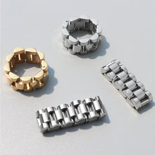 Load image into Gallery viewer, Plated Titanium Steel Ring