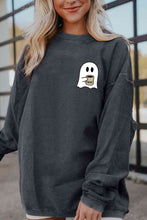 Load image into Gallery viewer, Spooky Szn Graphic Drop Shoulder Sweatshirt