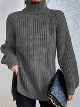Load image into Gallery viewer, Winter Day Slit Sweater